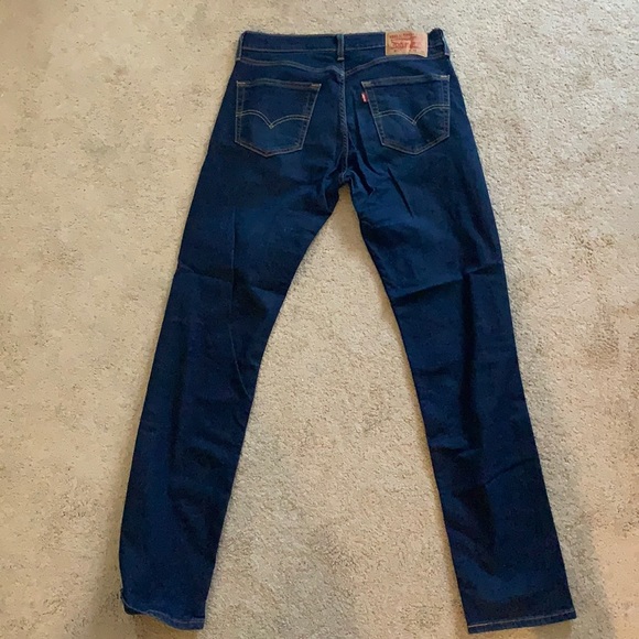 Levi Blue Jeans 32-34 Slim Fit Performance Jean - Picture 1 of 3